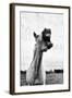 Grinning Horse, Camargue, France-Nadia Isakova-Framed Photographic Print