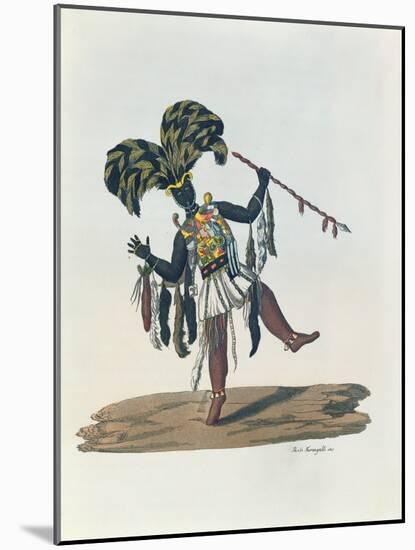Griot of Senegambia-Paolo Fumagalli-Mounted Giclee Print