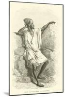 Griot, or "Holy Man" of Senegambia-null-Mounted Giclee Print
