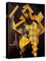 Gris: Harlequin-Juan Gris-Stretched Canvas