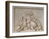 Grisaille en trompe-l'oeil imitant un bas-relief (d'une série de six), dessus de porte-Piat Joseph Sauvage-Framed Giclee Print