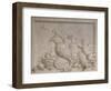 Grisaille en trompe-l'oeil imitant un bas-relief (d'une série de six), dessus de porte-Piat Joseph Sauvage-Framed Giclee Print