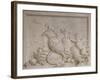 Grisaille en trompe-l'oeil imitant un bas-relief (d'une série de six), dessus de porte-Piat Joseph Sauvage-Framed Giclee Print