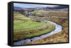 Grisedale Beck at Garsdale Head, Yorkshire Dales, Cumbria, England, United Kingdom, Europe-Mark-Framed Stretched Canvas