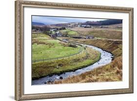 Grisedale Beck at Garsdale Head, Yorkshire Dales, Cumbria, England, United Kingdom, Europe-Mark-Framed Photographic Print