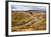 Grisedale Beck Meanders Below Baugh Fell Toward Garsdale Head in the Yorkshire Dales-Mark-Framed Photographic Print