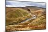 Grisedale Beck Meanders Below Baugh Fell Toward Garsdale Head in the Yorkshire Dales-Mark-Mounted Photographic Print