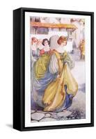 Griselda Was Entirely Reclothed-Anne Anderson-Framed Stretched Canvas