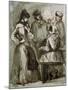 Grisettes and Workers-Constantin Guys-Mounted Giclee Print