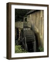 Grist mill, Cades Cove, Great Smoky Mountains National Park, Tennessee, USA-Adam Jones-Framed Photographic Print