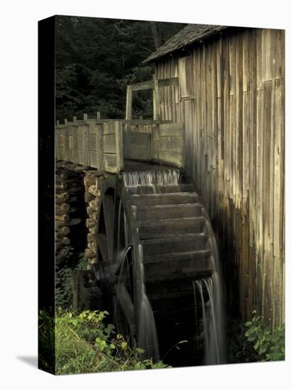 Grist mill, Cades Cove, Great Smoky Mountains National Park, Tennessee, USA-Adam Jones-Stretched Canvas