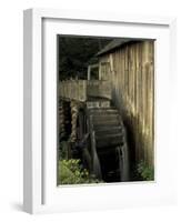 Grist mill, Cades Cove, Great Smoky Mountains National Park, Tennessee, USA-Adam Jones-Framed Photographic Print