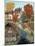 Grist Mill in Fall-Bob Fair-Mounted Giclee Print