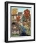 Grist Mill in Fall-Bob Fair-Framed Premium Giclee Print