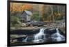Grist Mill on GladeCreek at Babcock State Park, West Virginia, USA-Chuck Haney-Framed Photographic Print