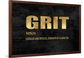 Grit in Gold-Jamie MacDowell-Framed Art Print