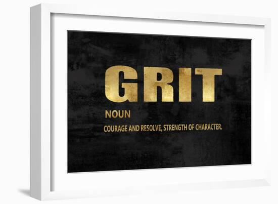 Grit in Gold-Jamie MacDowell-Framed Art Print