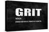 Grit on Black-Jamie MacDowell-Stretched Canvas