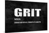 Grit on Black-Jamie MacDowell-Stretched Canvas