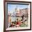 Gritti Palace Gondolas, Venice-Tosh-Framed Art Print