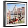 Gritti Palace Gondolas, Venice-Tosh-Framed Art Print