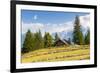 Grivola Mountain, Vetan, Aosta Valley, Italian Alps, Italy, Europe-Nico Tondini-Framed Photographic Print