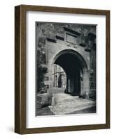 'Grizedale Hall, Lancashire: Archway in Tower to Porte-Cochere', c1911-Unknown-Framed Photographic Print