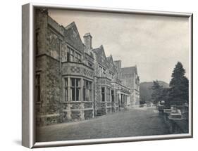 'Grizedale Hall, Lancashire: The South Front and Terrace', c1911-Unknown-Framed Photographic Print