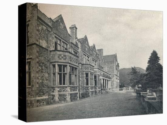 'Grizedale Hall, Lancashire: The South Front and Terrace', c1911-Unknown-Stretched Canvas