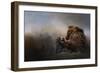 Grizzlies in the Water-Jai Johnson-Framed Giclee Print