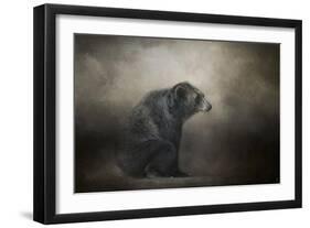 Grizzly at Rest-Jai Johnson-Framed Giclee Print