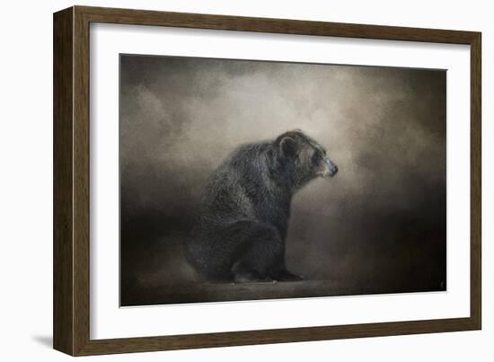 Grizzly at Rest-Jai Johnson-Framed Premium Giclee Print