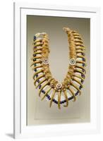 Grizzly Bear Claw Necklace, Iowa, Native American, C.1830-American-Framed Giclee Print