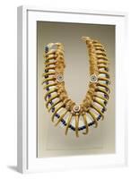 Grizzly Bear Claw Necklace, Iowa, Native American, C.1830-American-Framed Giclee Print