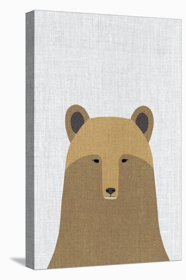 Grizzly Bear-Annie Bailey Art-Stretched Canvas