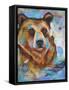 Grizzly Bear-Corina St. Martin-Framed Stretched Canvas