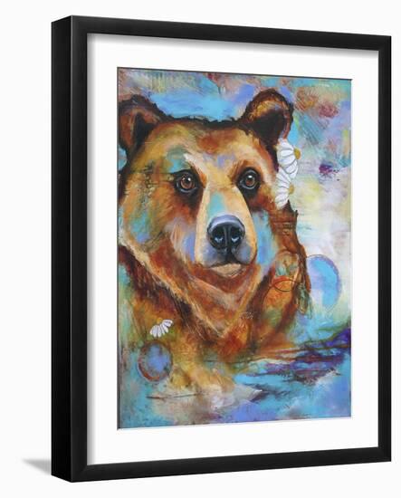 Grizzly Bear-Corina St. Martin-Framed Giclee Print