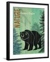 Grizzly Peaks-Bee Sturgis-Framed Art Print