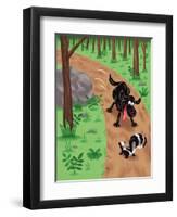 Grizzly's Adventures - Jack & Jill-Eric Sturdevant-Framed Premium Giclee Print