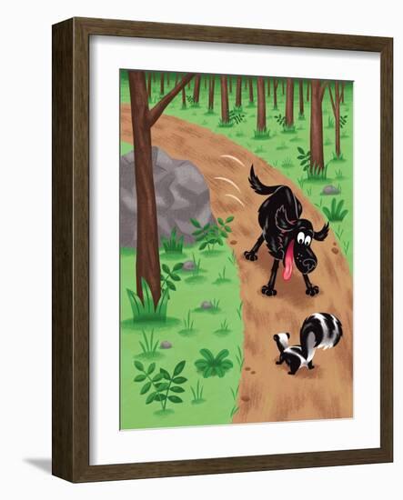 Grizzly's Adventures - Jack & Jill-Eric Sturdevant-Framed Giclee Print