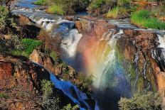 Sunset at the Epupa Waterfall, Namibia-Grobler du Preez-Photographic Print
