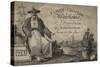 Grocers, T Dawbarn, Trade Card-null-Stretched Canvas