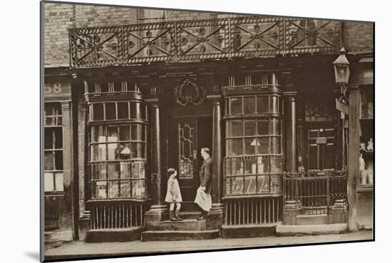 Grocery Shop at 56 Artillery Lane, Off Bishopsgate, from 'Wonderful London', Published 1926-27-English Photographer-Mounted Giclee Print