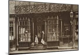 Grocery Shop at 56 Artillery Lane, Off Bishopsgate, from 'Wonderful London', Published 1926-27-English Photographer-Mounted Giclee Print