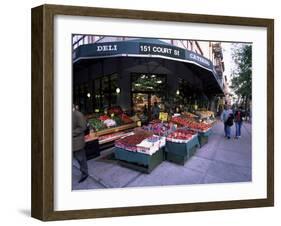 Grocery Shop, Brooklyn, New York, New York State, USA-Yadid Levy-Framed Photographic Print