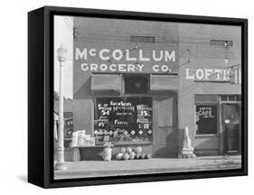 Grocery store in Greensboro, Alabama, c.1936-Walker Evans-Framed Stretched Canvas