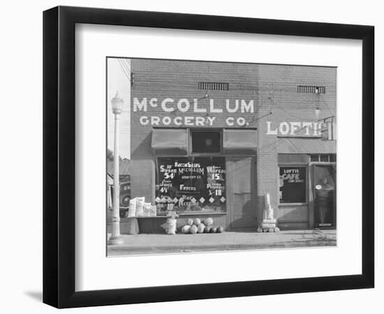 Grocery store in Greensboro, Alabama, c.1936-Walker Evans-Framed Photographic Print