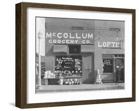 Grocery store in Greensboro, Alabama, c.1936-Walker Evans-Framed Photographic Print