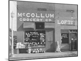 Grocery store in Greensboro, Alabama, c.1936-Walker Evans-Mounted Photographic Print