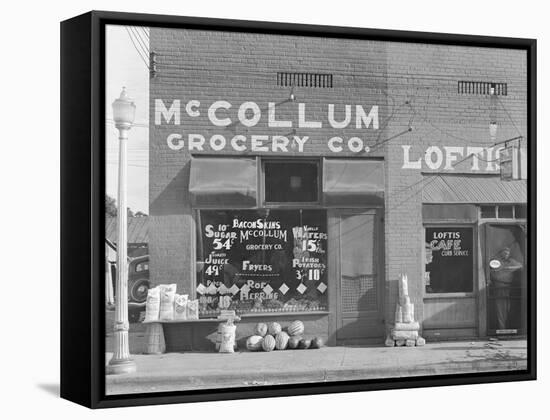 Grocery store in Greensboro, Alabama, c.1936-Walker Evans-Framed Stretched Canvas